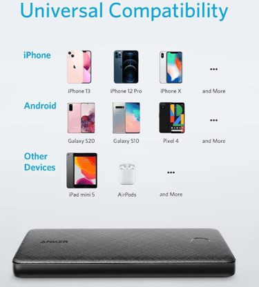 travel portable charging block for accessories