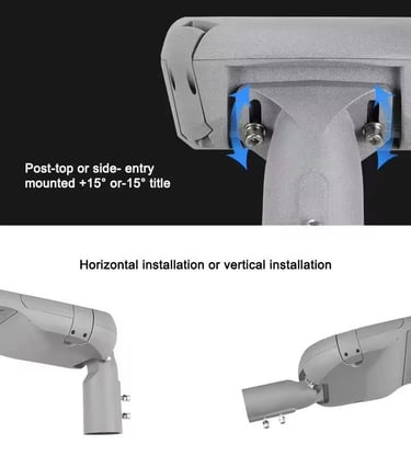 Adjustable-Angle LED Street Lights