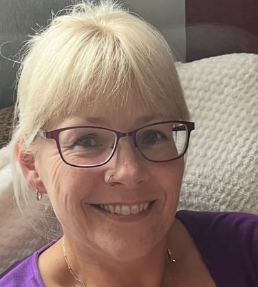 Sally Adams, a qualified counsellor and Chartered Psychologist