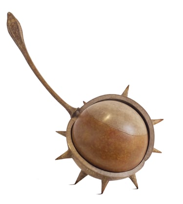 Bronze Sculpture Horse Chestnut Conker By Mark Richard Hall Sculptor