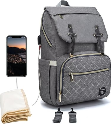 Mochila Maternidade Multifuncional Lequeen