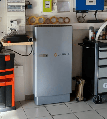 Installation de batterie ENPHASE