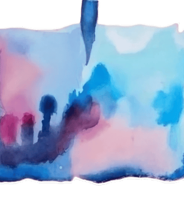 Gen AI watercolor - icon of story book