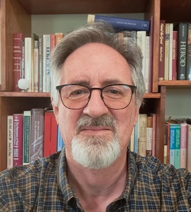 Dr. Greg Camp, co-host of Scriptural Works and Professor Emeritus at Fresno Pacific University