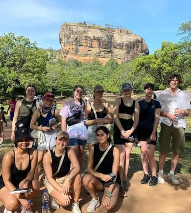 Sigiriya Rock Fortress -5th Century Rock Carvings 