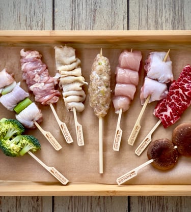 yakitori catering omakase style