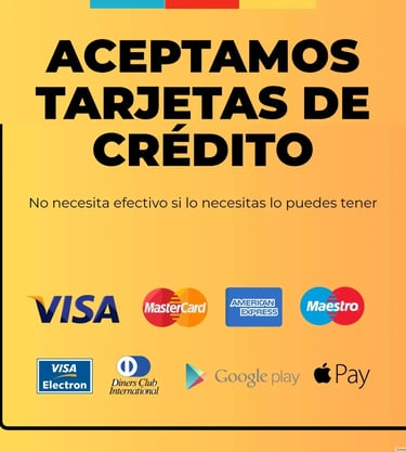 En Serviacabados también aceptamos pagos con tarjeta de crédito o débito transferencia