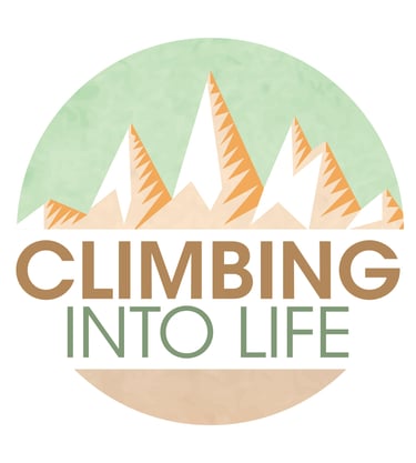 "Climbing Into Life" Logo—Instagram Stories Highlight Icon