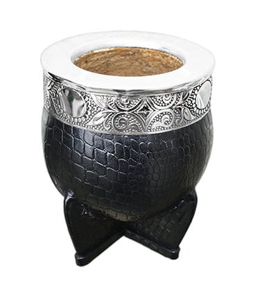 Imperial mate. Pumpkin and leather croc