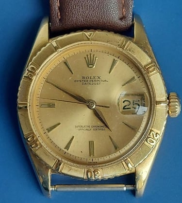 1959 18ct gold Rolex 'Thunderbird' Datejust