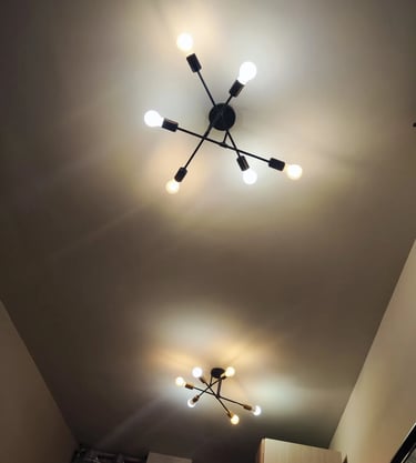 Colocacion lampara LED