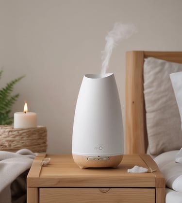 Essential Oil Diffuser | Clean AF Bedroom non-toxic aromatherapy