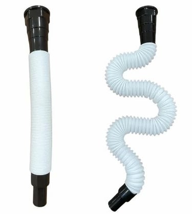 "Flexible waste pipe for smooth water flow - Alok plastics"