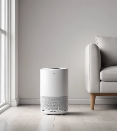 Compact Air Purifier for Clean AF Home | Non-toxic air filter for living spaces