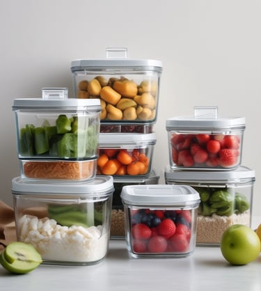 Glass Food Storage | Clean AF Kitchen non-toxic storage solution