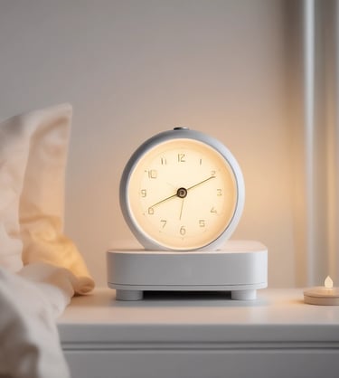 Sunrise Alarm Clock | Clean AF Bedroom gentle wake-up tool