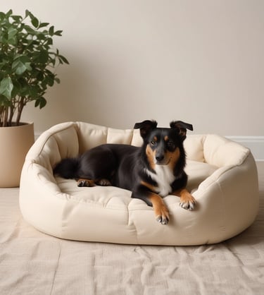 Organic Pet Bed | Clean AF Pets safe, non-toxic sleeping spot