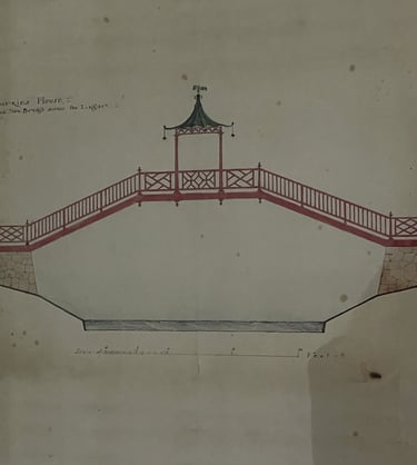 Chinese bridge design - copyright Dumfries House
