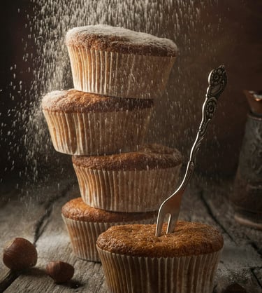 a stack of muffins and spoon in front of them.Market Positioning for Tourism with Timea Pokol