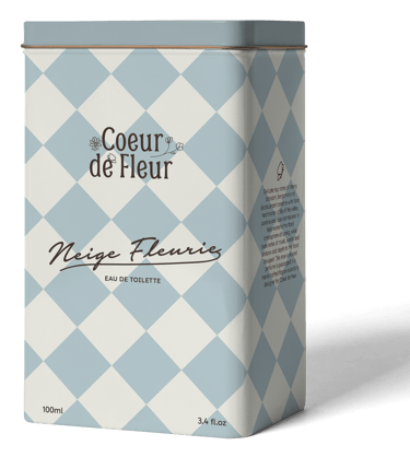 retro inspired perfume packaging design