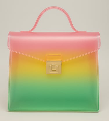 Structured Satchel with Gradient Finish by King Fly
