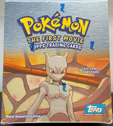 Display Topps Pokémon The first Movie