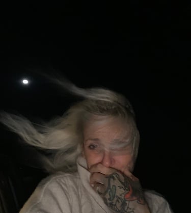 Midnight on Cadillac Summit Maine