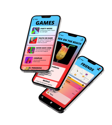 Cold Ones: Drinking Game App for Parties | Crazy Party Games - Cold Ones party app - all in one