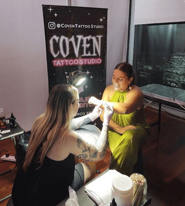Mini tatuajes para invitados de casamiento