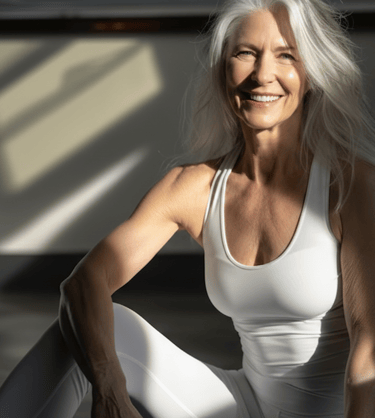 Vitality180 wellness coach Judy MacDonald representing strength, mobility, and vibrant aging