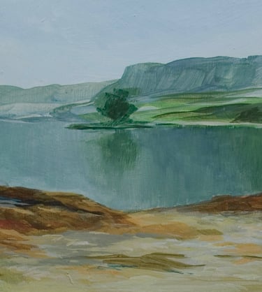 "Plockton" Acrylic $750