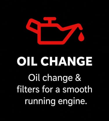 Oil change and filter service in Bell Gardens. Keep your engine running smoothly with professional 