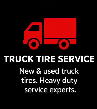 Truck tire service and heavy-duty tire installation in Bell Gardens. Fast Tire Shop specializes