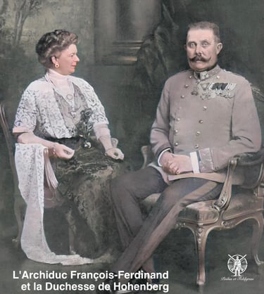 François Ferdinand et son épouse