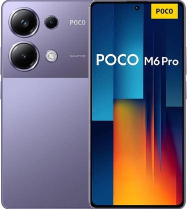 Xiaomi Poco M6 Pro - Smartphone de 8+256GB, Pantalla AMOLED de 6.67, Triple cámara, Morado