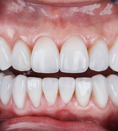 Facetas dentárias para um sorriso perfeito na clínica médica e dentária em Setúbal.