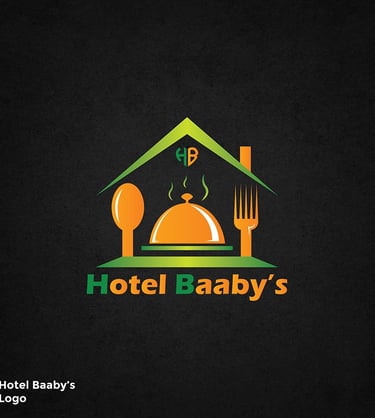 Food restaurant logo design