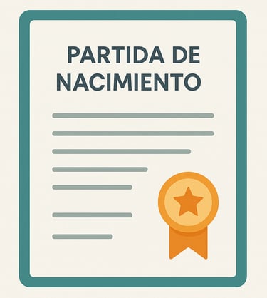 traducción jurada alemán de partida de nacimiento