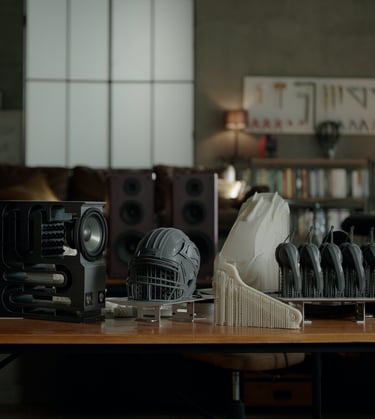 exemples d’objets réalisés par imprimante 3D