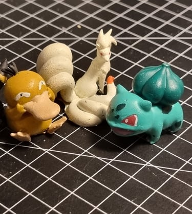 3d Printed Pokémon Figures