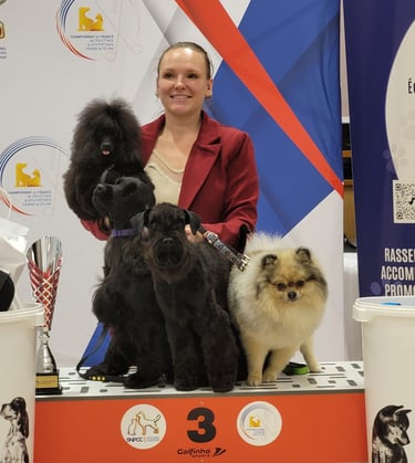 Alexina , notre toiletteuse et Vintus