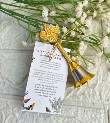 Wedding Bell Tag by Geet Events