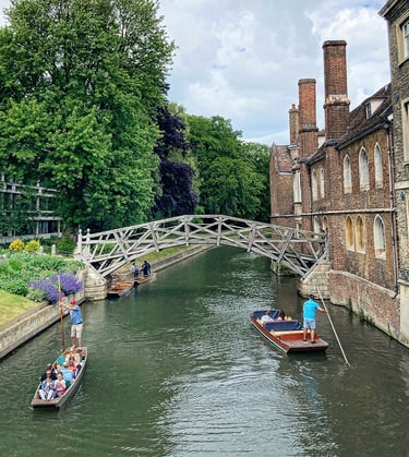 Mathematical Bridge à Cambridge