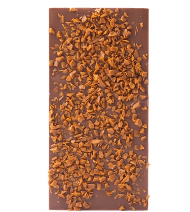 Reep melk met gezouten karamel