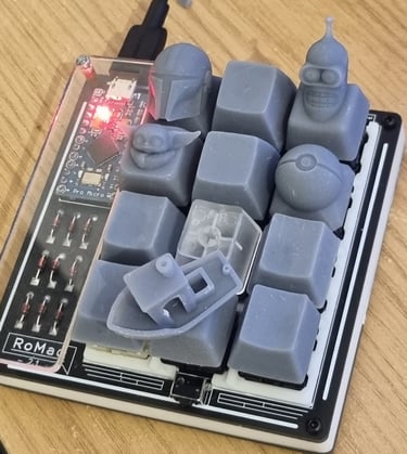 3D Printed Key Caps