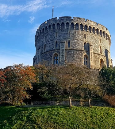 La tour ronde du château de Windsor