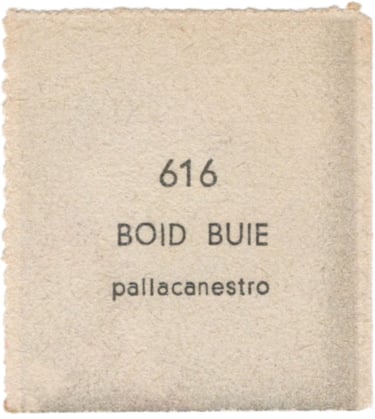 1951 Didasco Albosport #616 Boid Buie Stamp Harlem Globetrotters Basketball Card One-armed legend (b