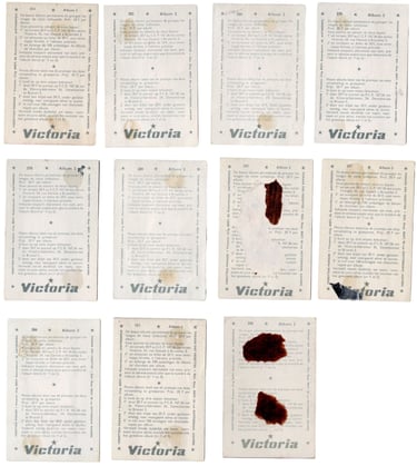 1960s Belgian Basketball Cards