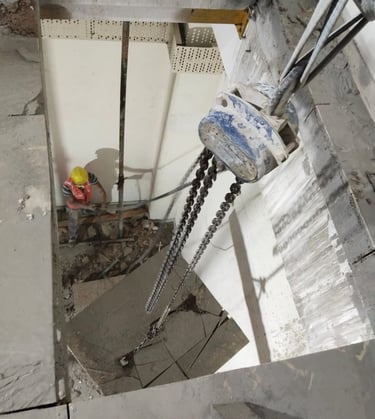 Wall sawing in Bangalore with minimum dust