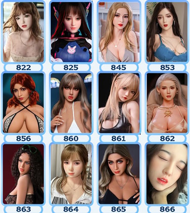 visages dolls TPE DDF